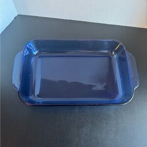 Pyrex Blue Glass Baking Dish